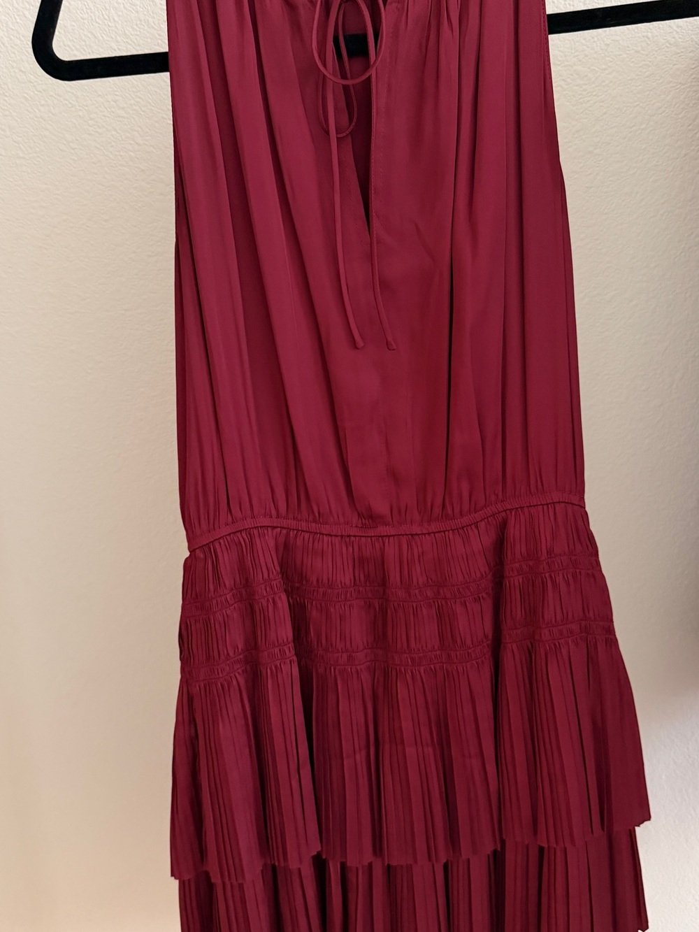 The Reset Burgundy Red Mini Dress